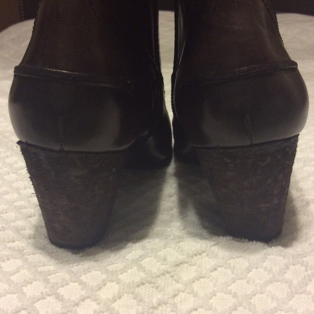 frye distressed leather boots